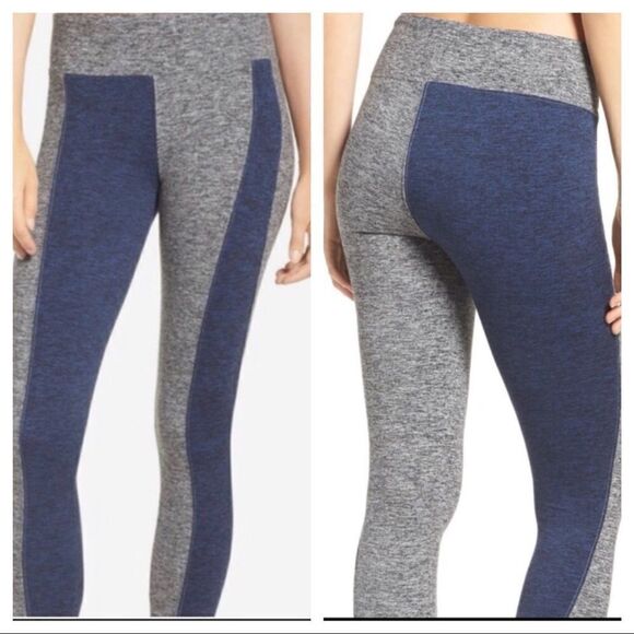 FREE PEOPLE MOVEMENT BORO COLOR BLOCK LEGGINGS - Picture 1 of 9